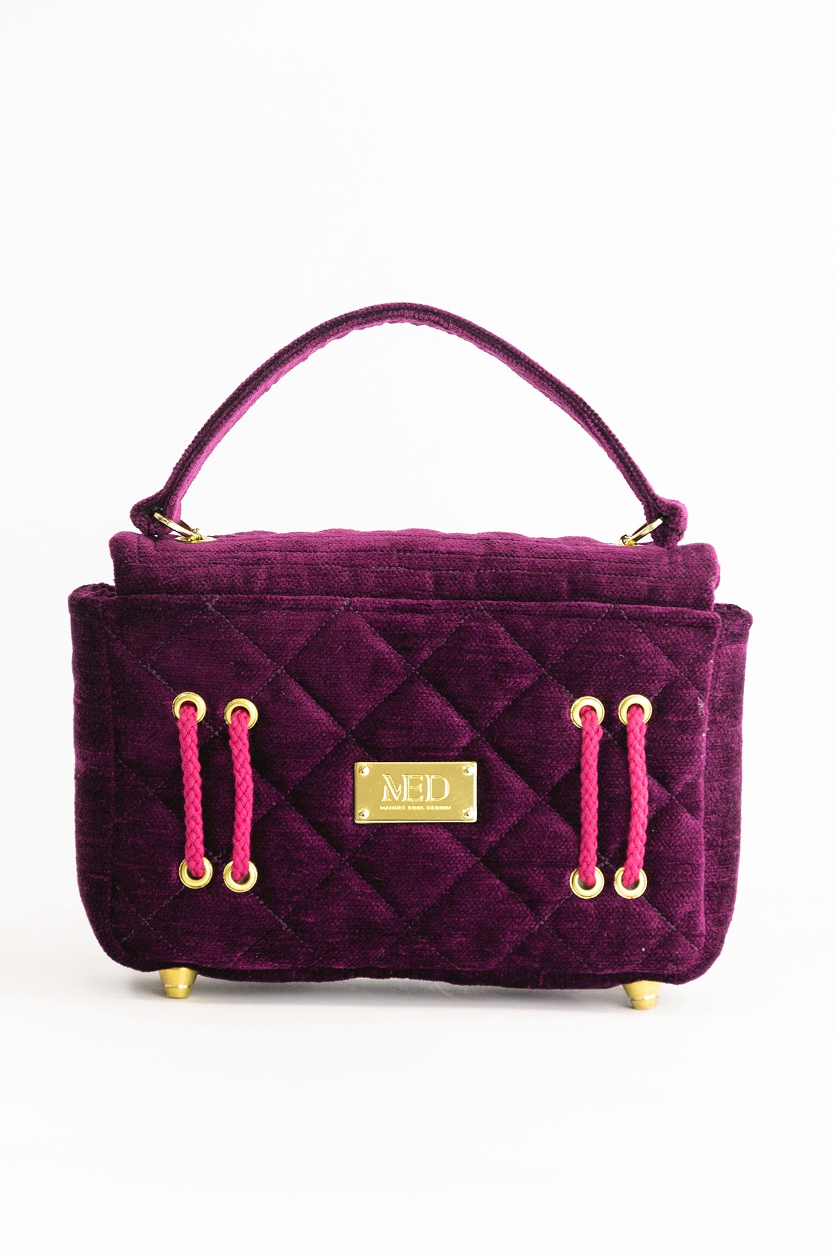 Shoulder Bag "LILAC VELVET" - Manuel Essl Design